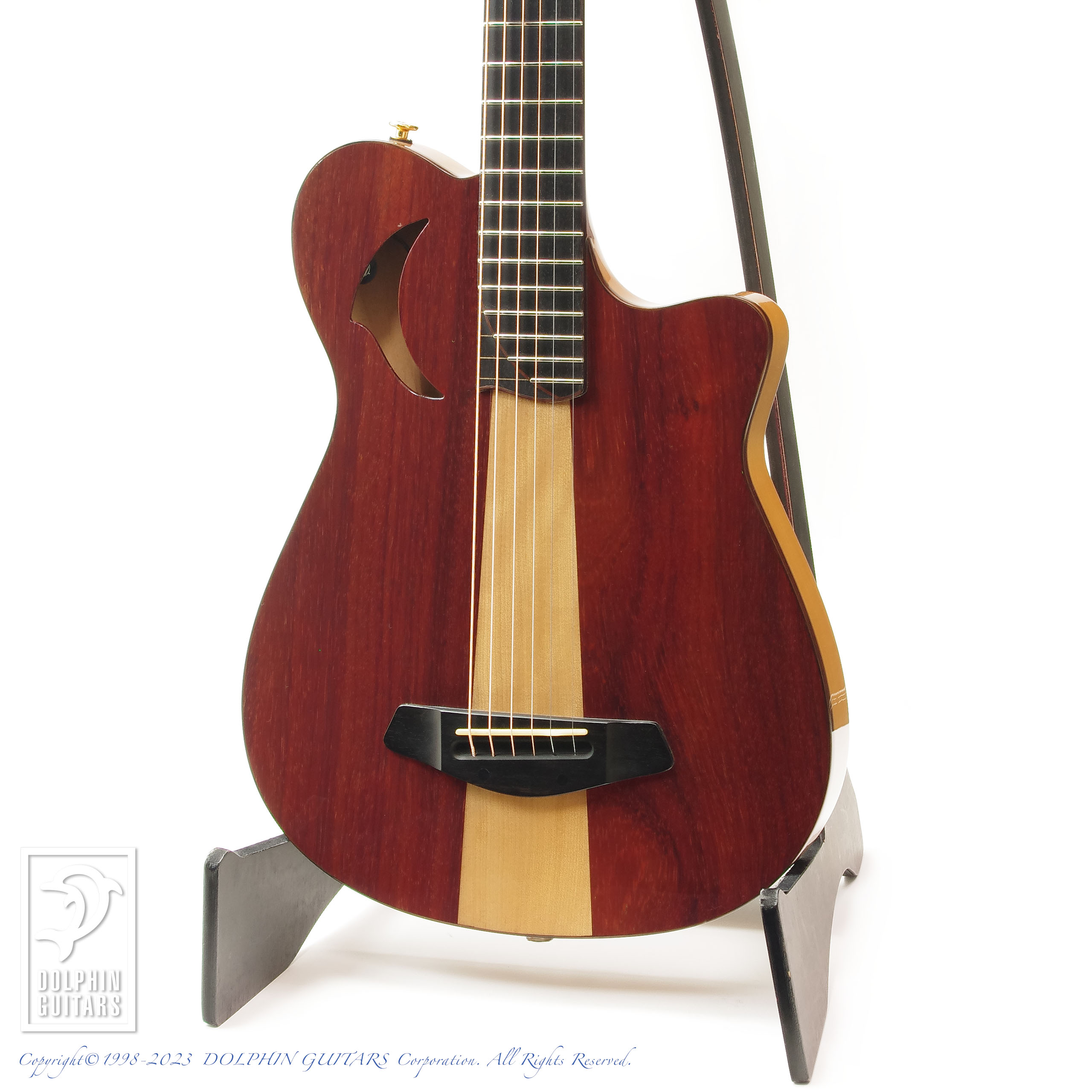 YOKOYAMA GUITARS Leaf Quiet Puzzle Padauk |ドルフィンギターズ