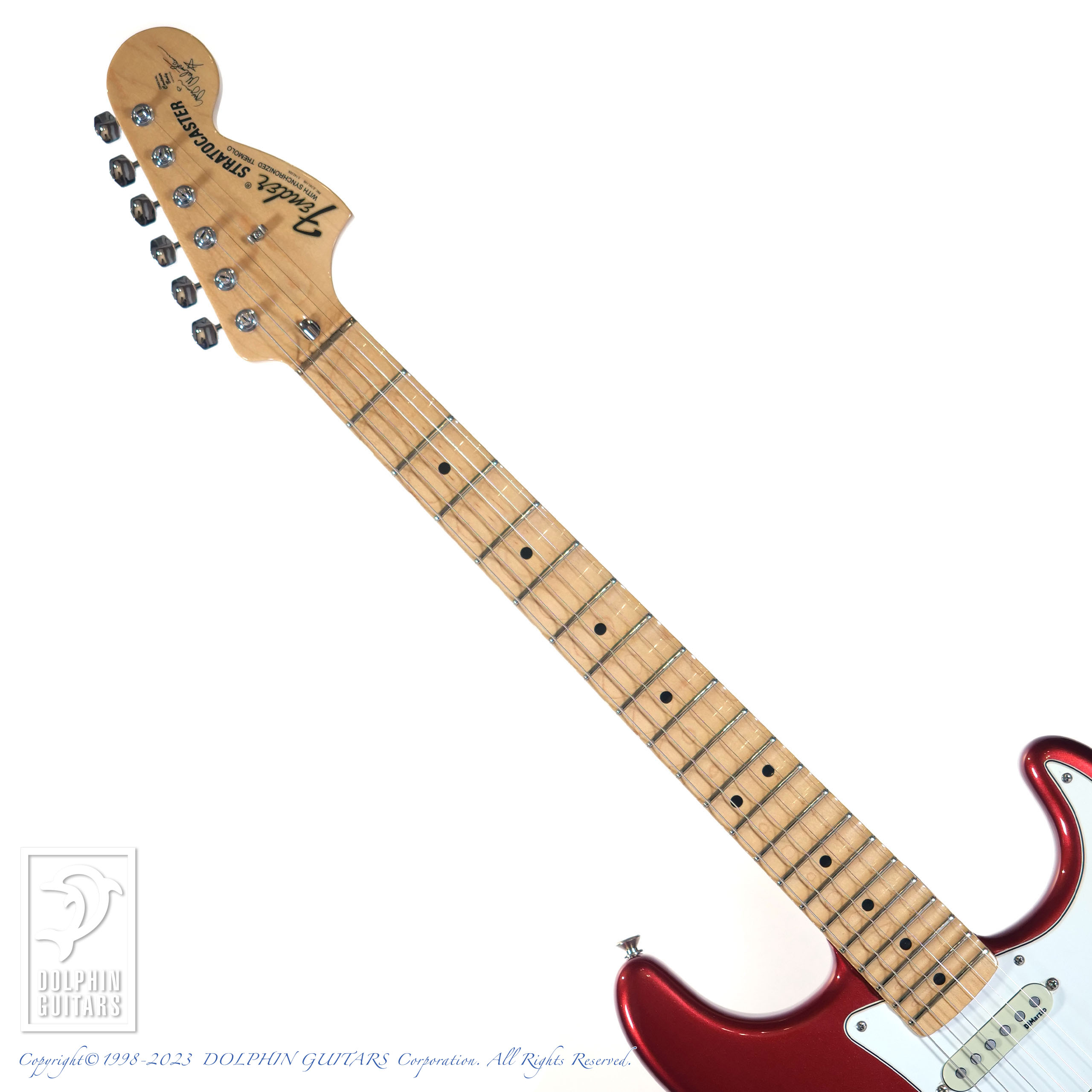 FENDER USA Yngwie Malmsteen Stratocaster (Candy Apple Red 