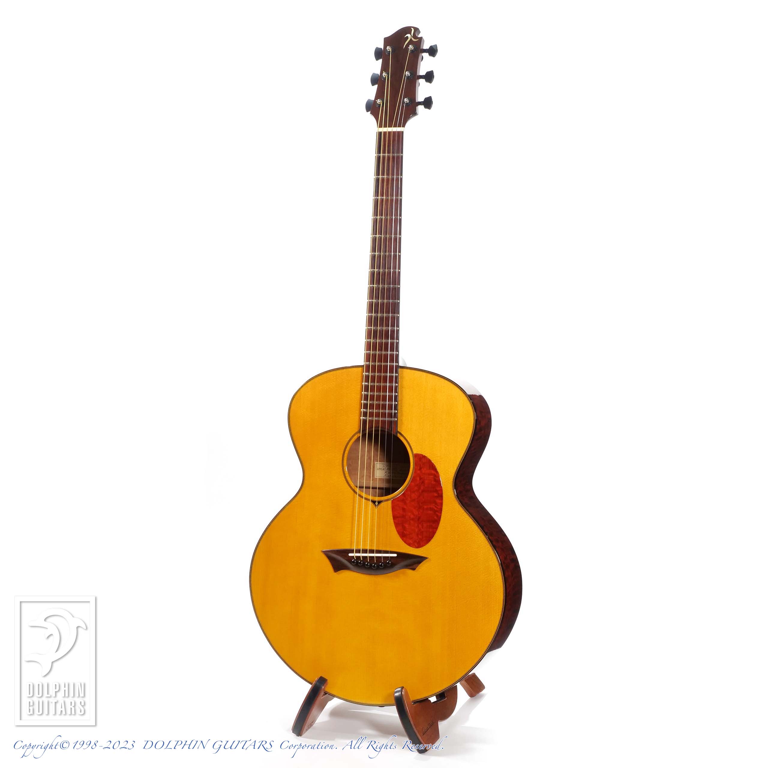 クレセントムーンギター フィンガリング巨匠らのおすみつきギター トーンウッド工房製造 ハンドメイドギター - 楽器、器材