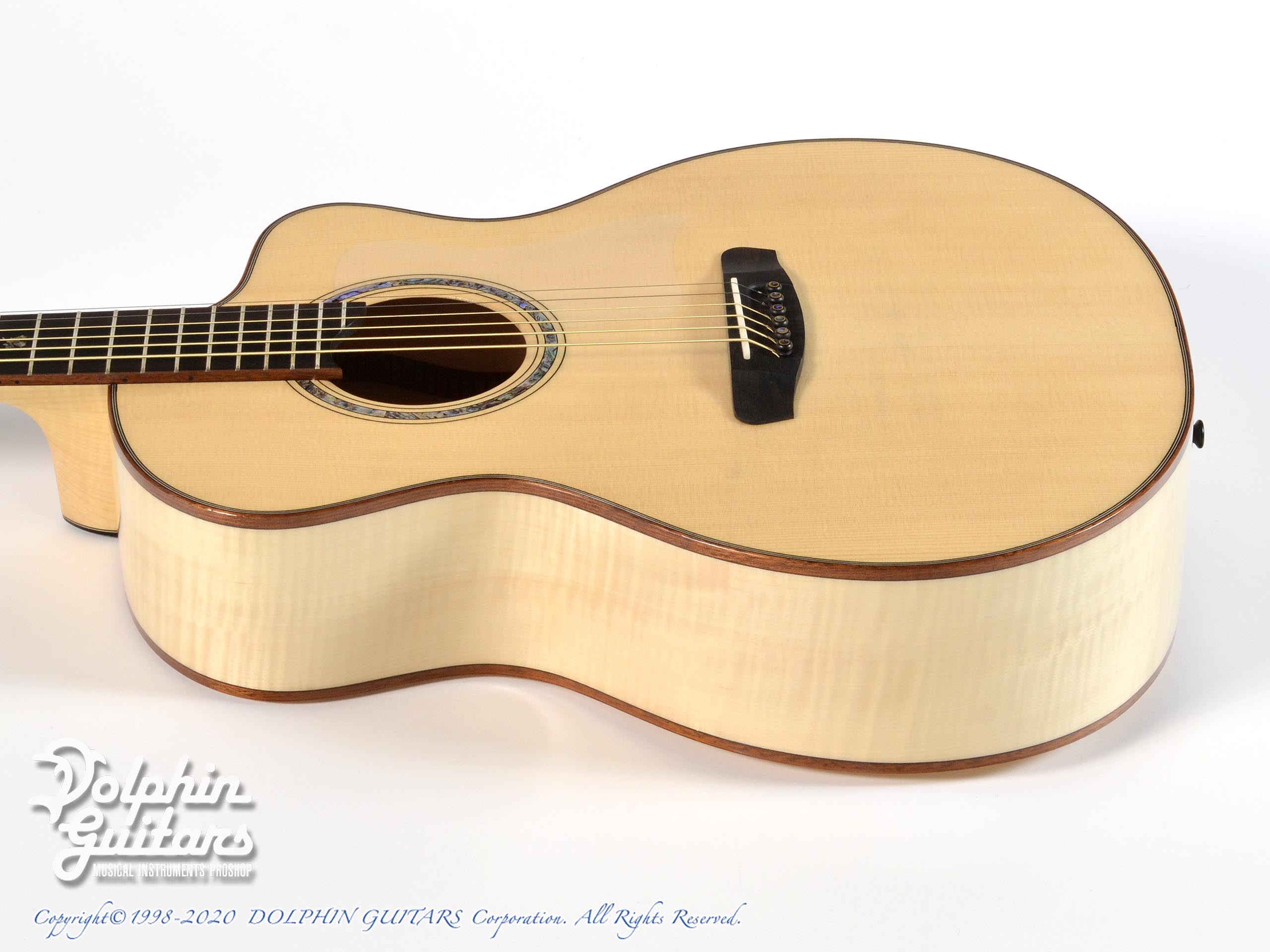 Dowina ACERO-GAC-DS (Flamed Maple)|ドルフィンギターズ