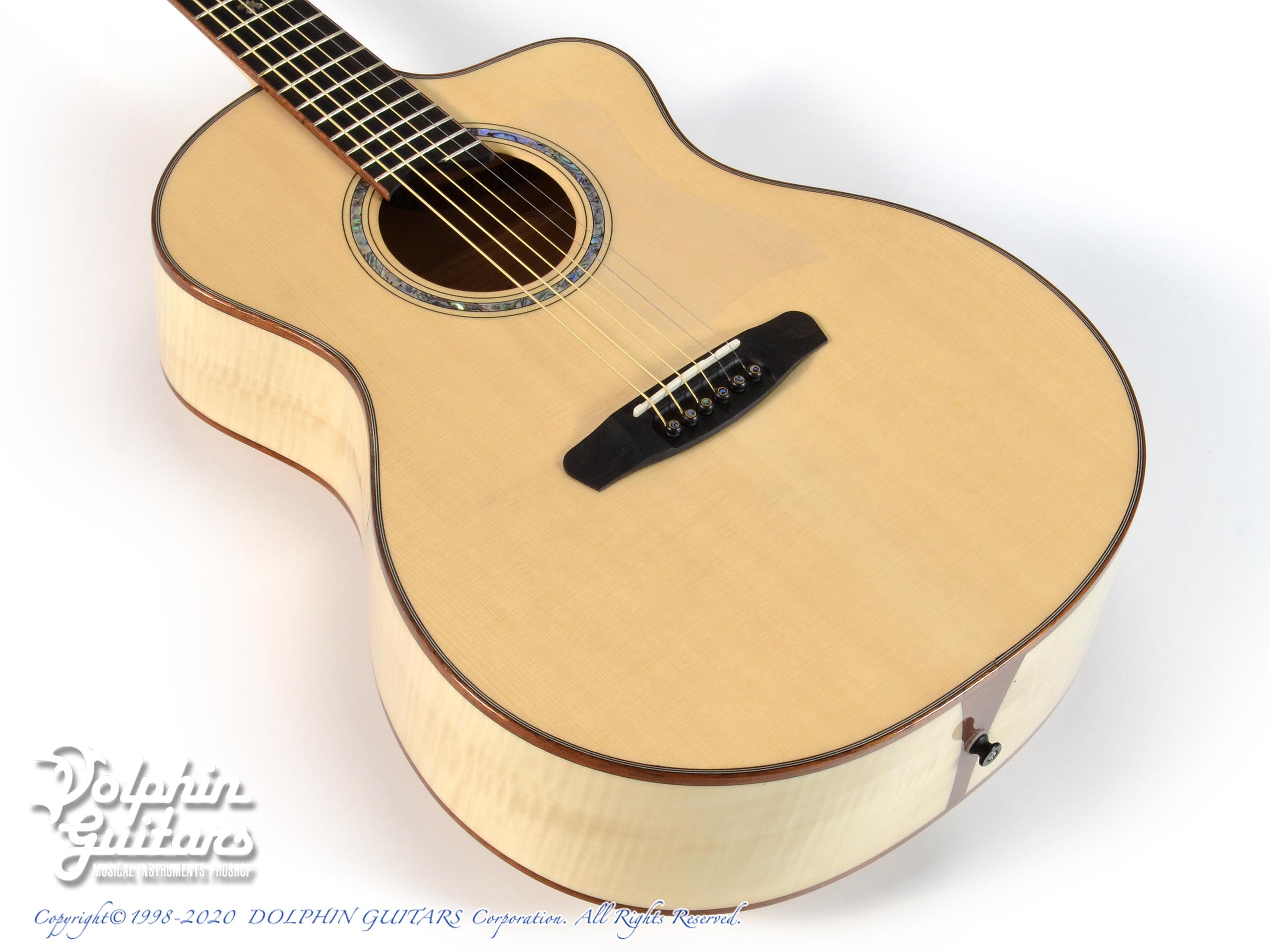 Dowina ACERO-GAC-DS (Flamed Maple)|ドルフィンギターズ