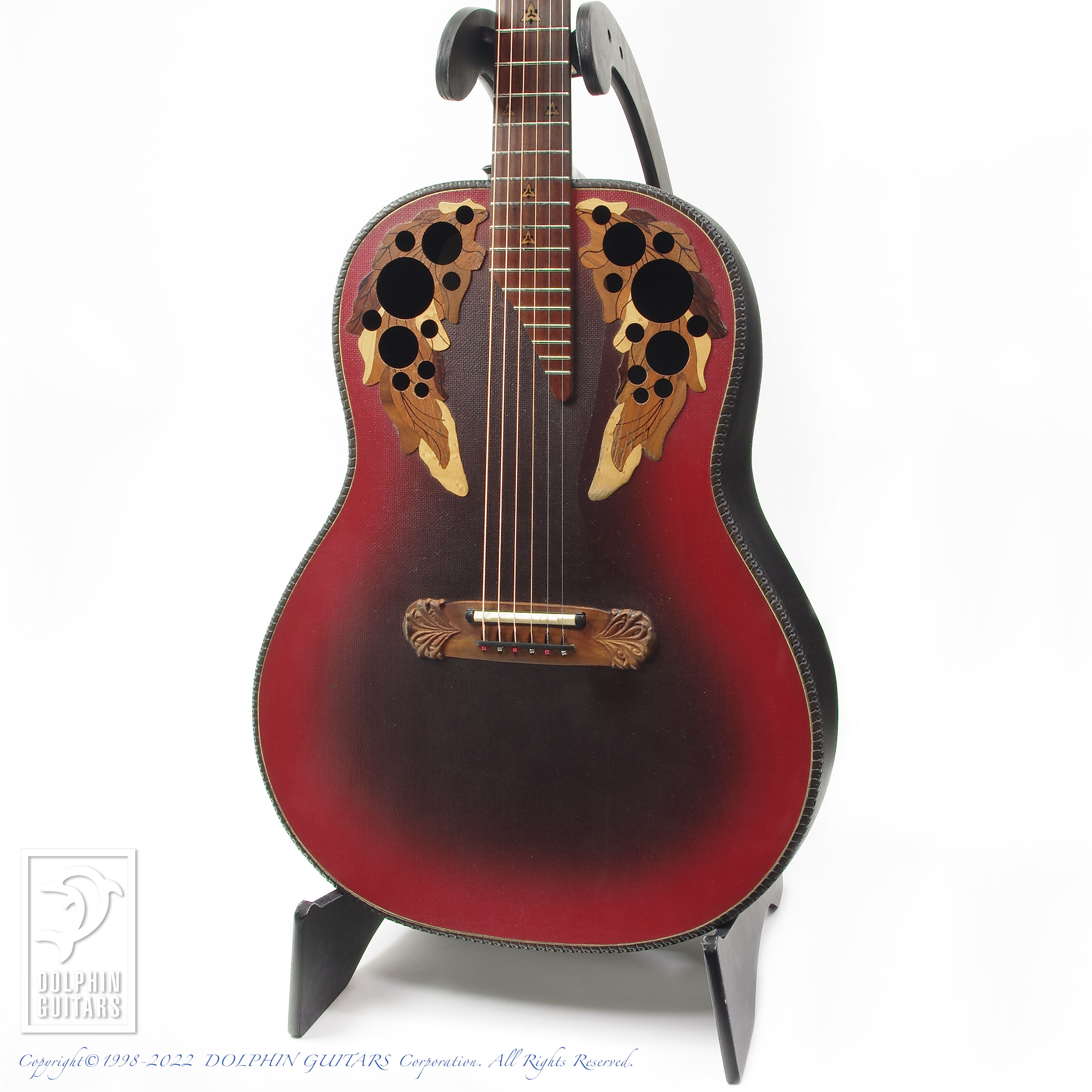 オベーション スーパーアダマス 赤 1991年製 型番 1687-2 - 楽器/器材