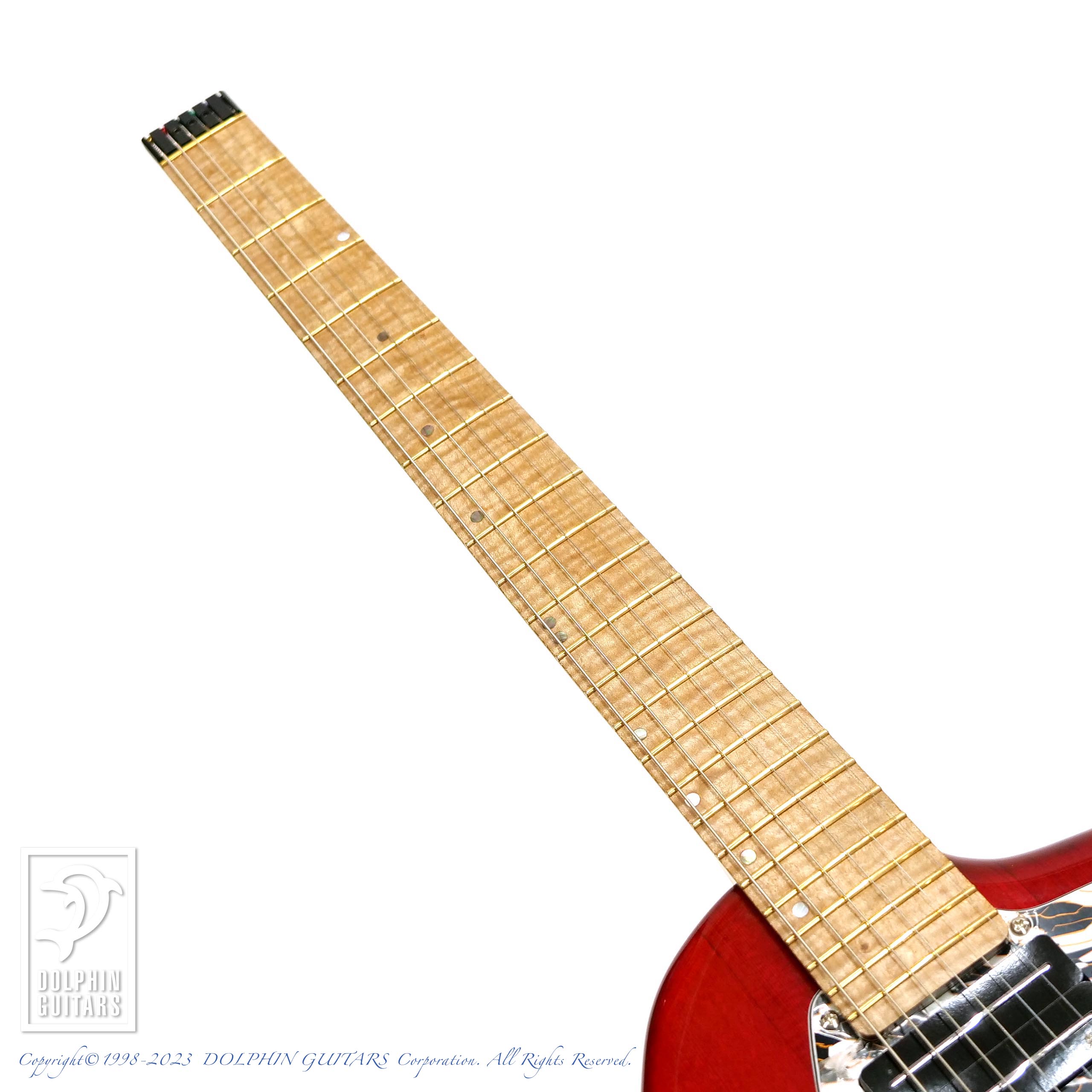 Steve Klein S Tele Headless (Redwood Body Torrefied Flamed Neck)|ドルフィンギターズ