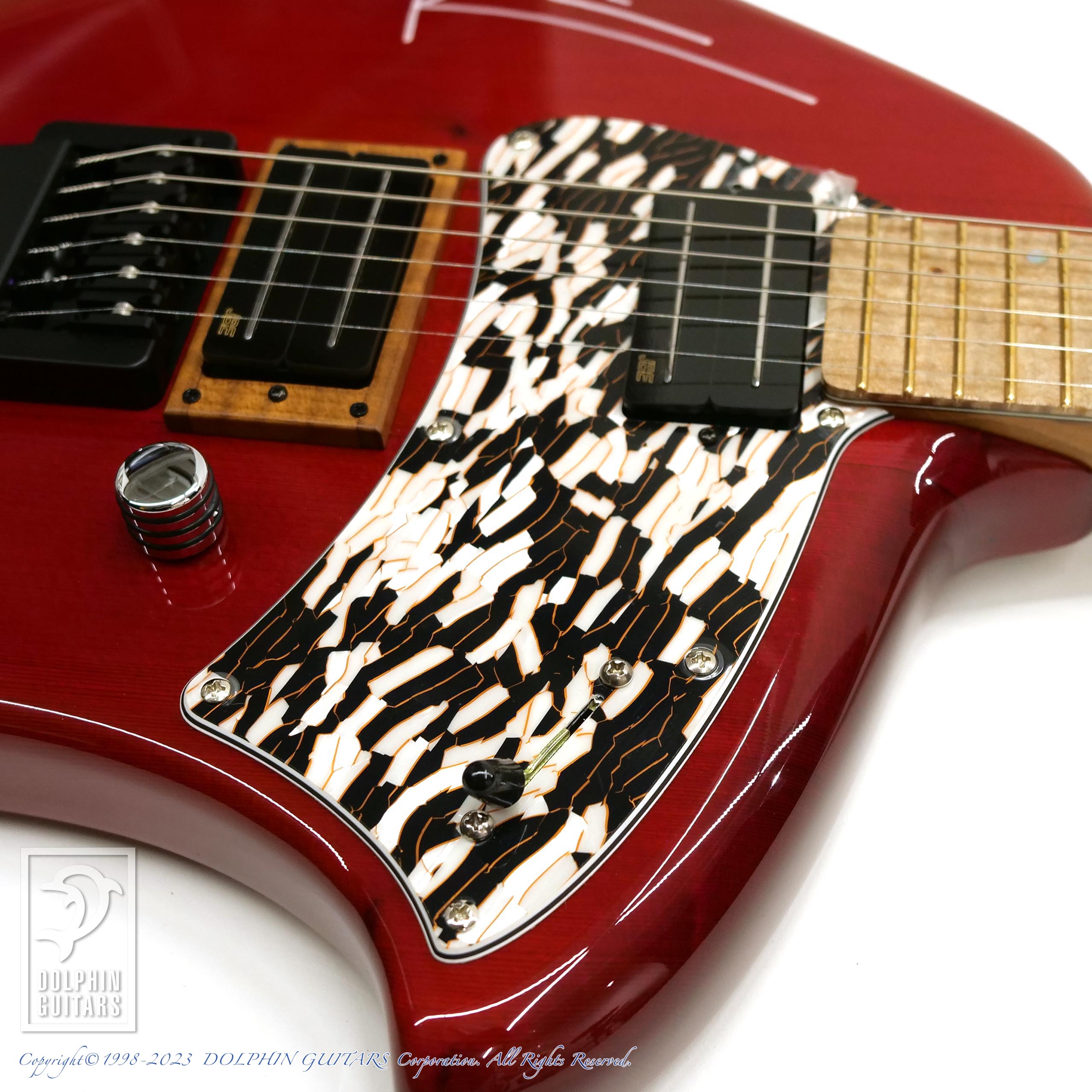 Steve Klein S Tele Headless (Redwood Body Torrefied Flamed Neck)|ドルフィンギターズ