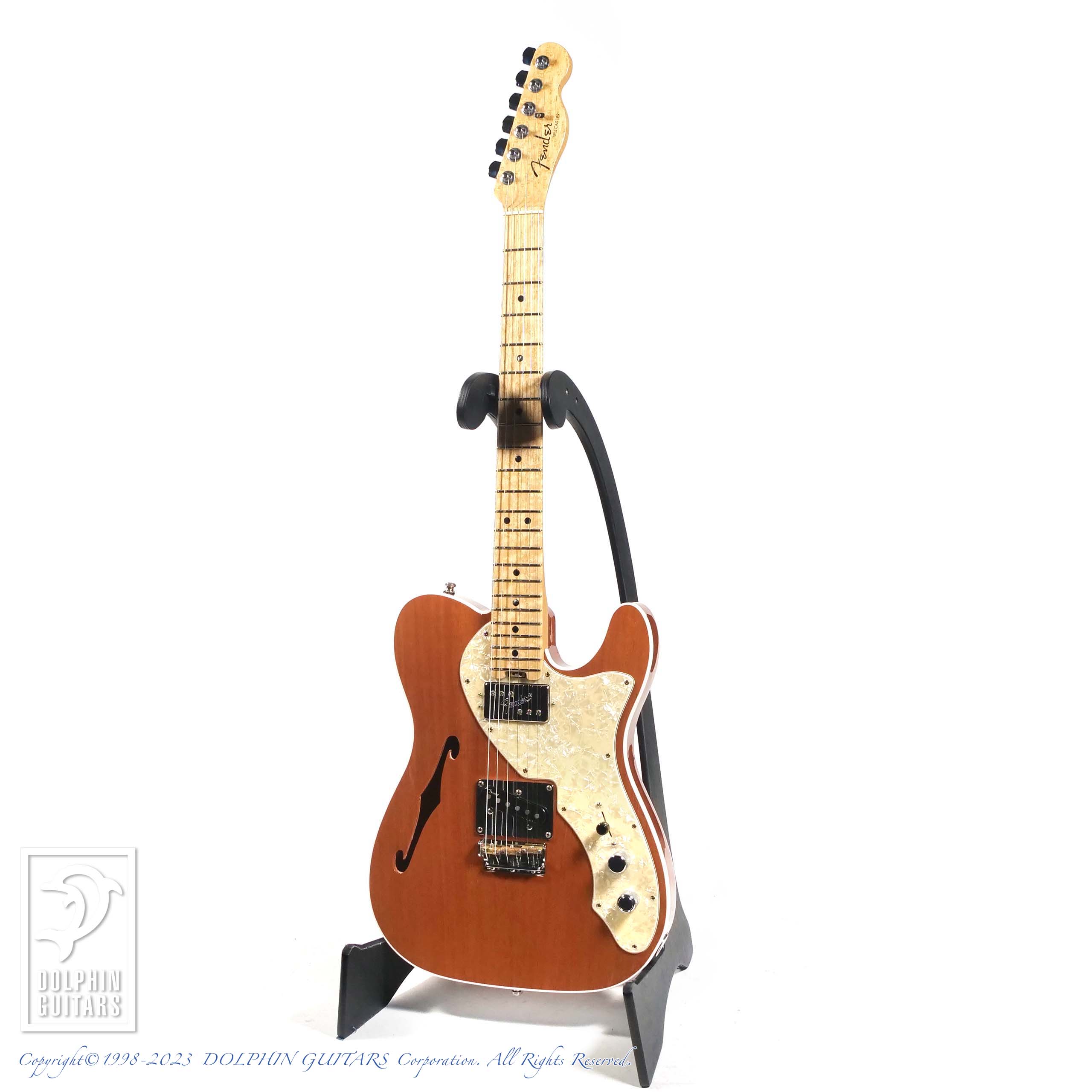 FENDER USA 2017 LIMITED EDITION AMERICAN ELITE MAHOGANY TELE THINLINE |ドルフィンギターズ