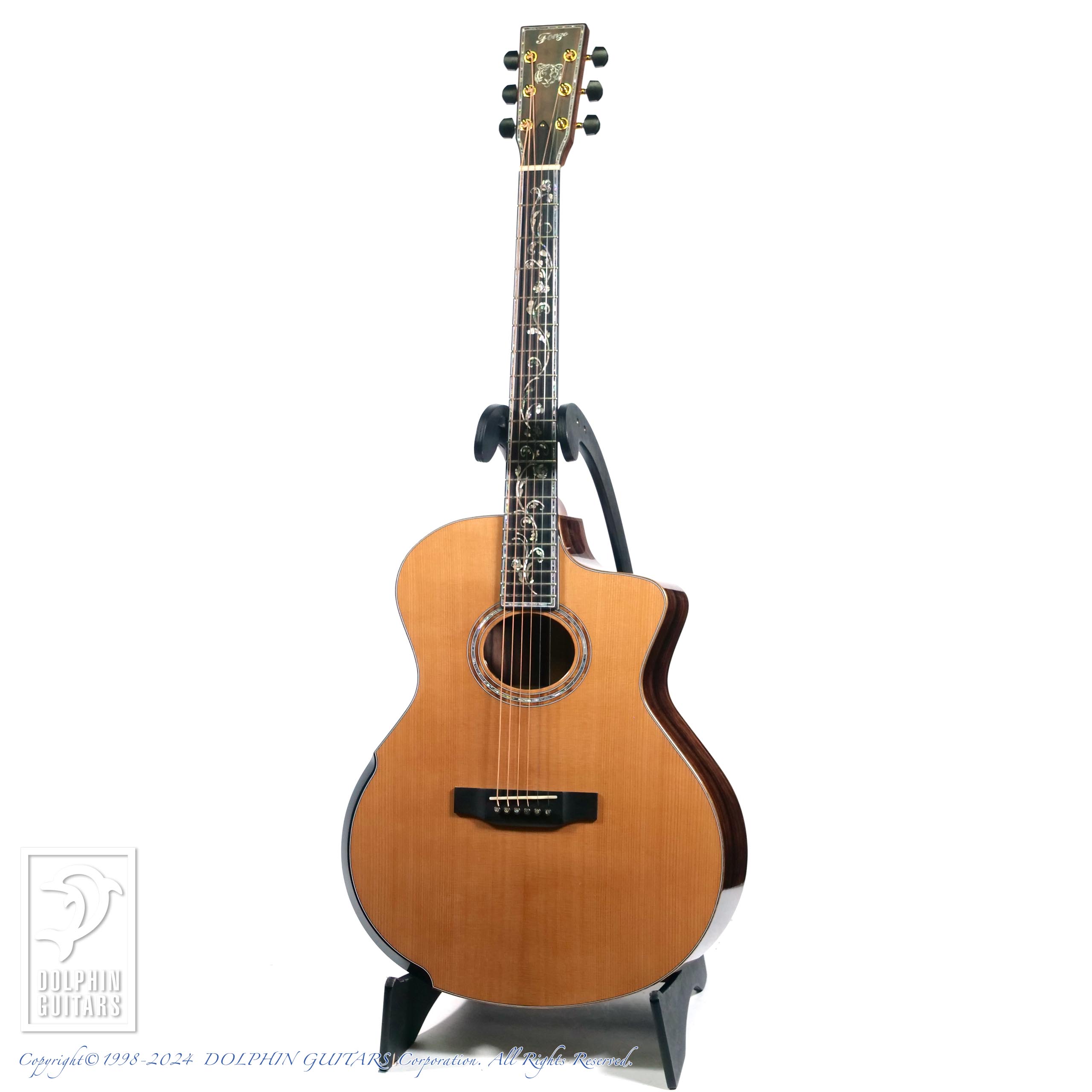 Fonzo Guitar V40 Customize Tiger|ドルフィンギターズ