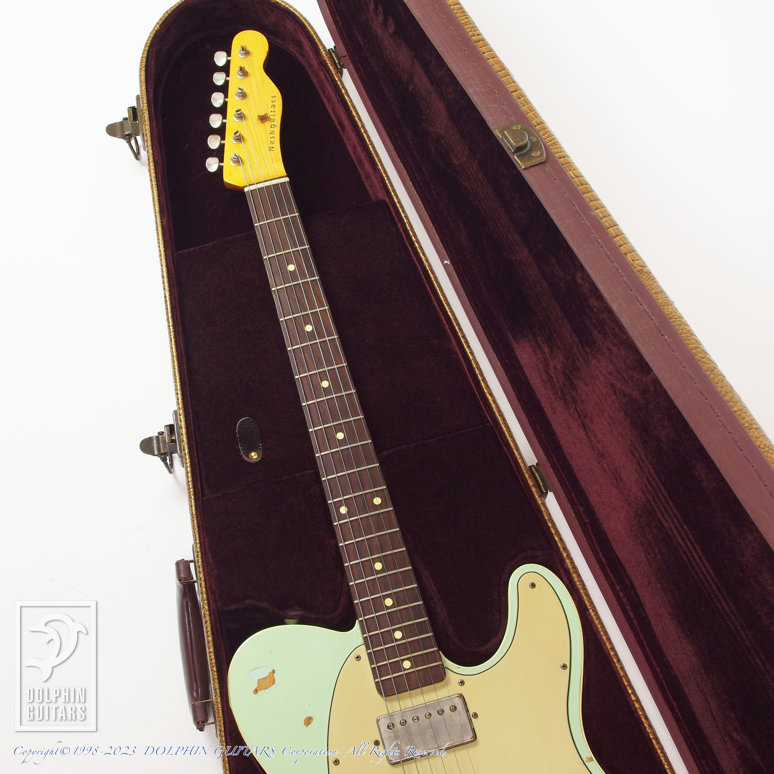 NASH GUITARS TC-63 HN (Surf Green)|ドルフィンギターズ