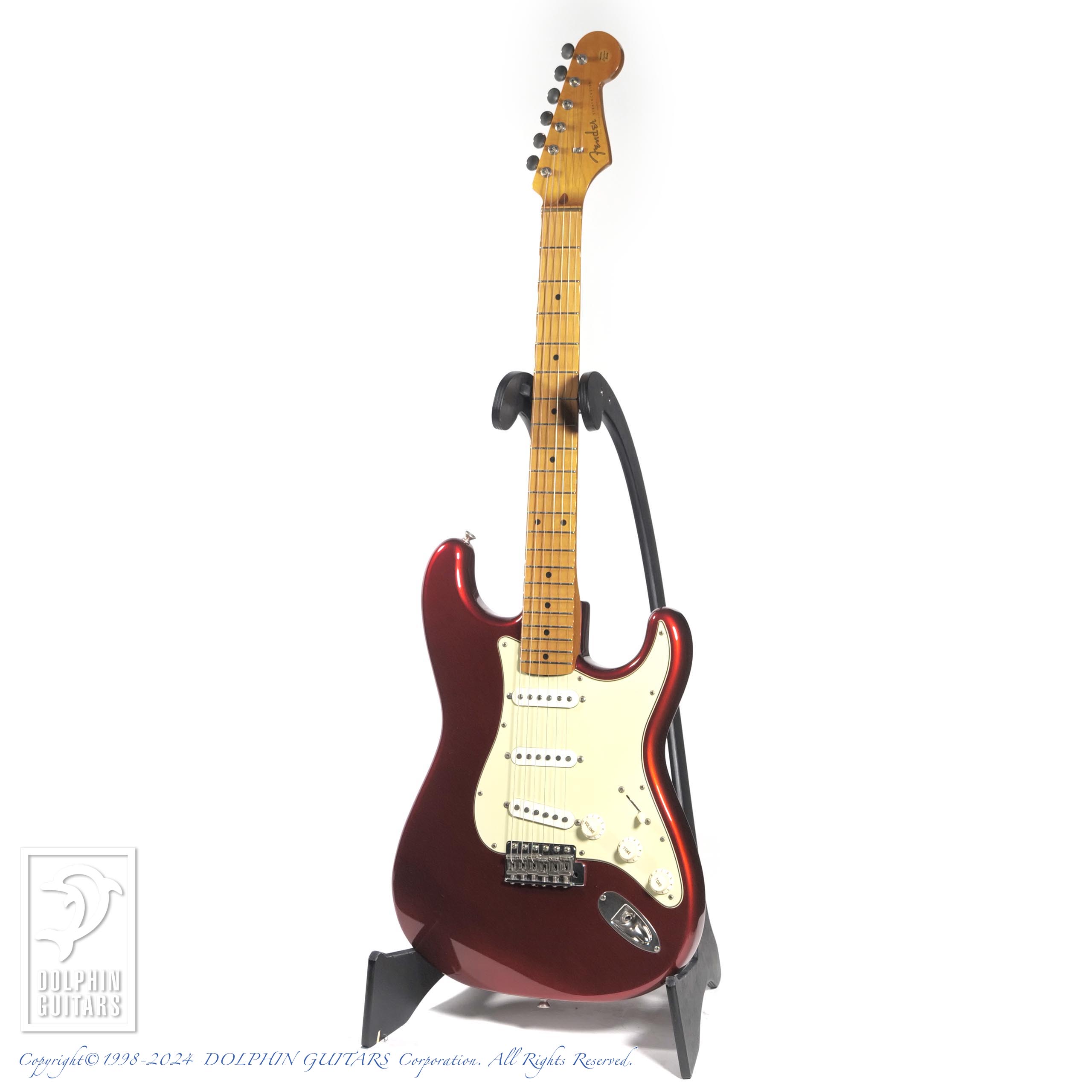 FENDER JAPAN Custom Made Stratocaster Yngwie Style (Candy Apple  Red)|ドルフィンギターズ