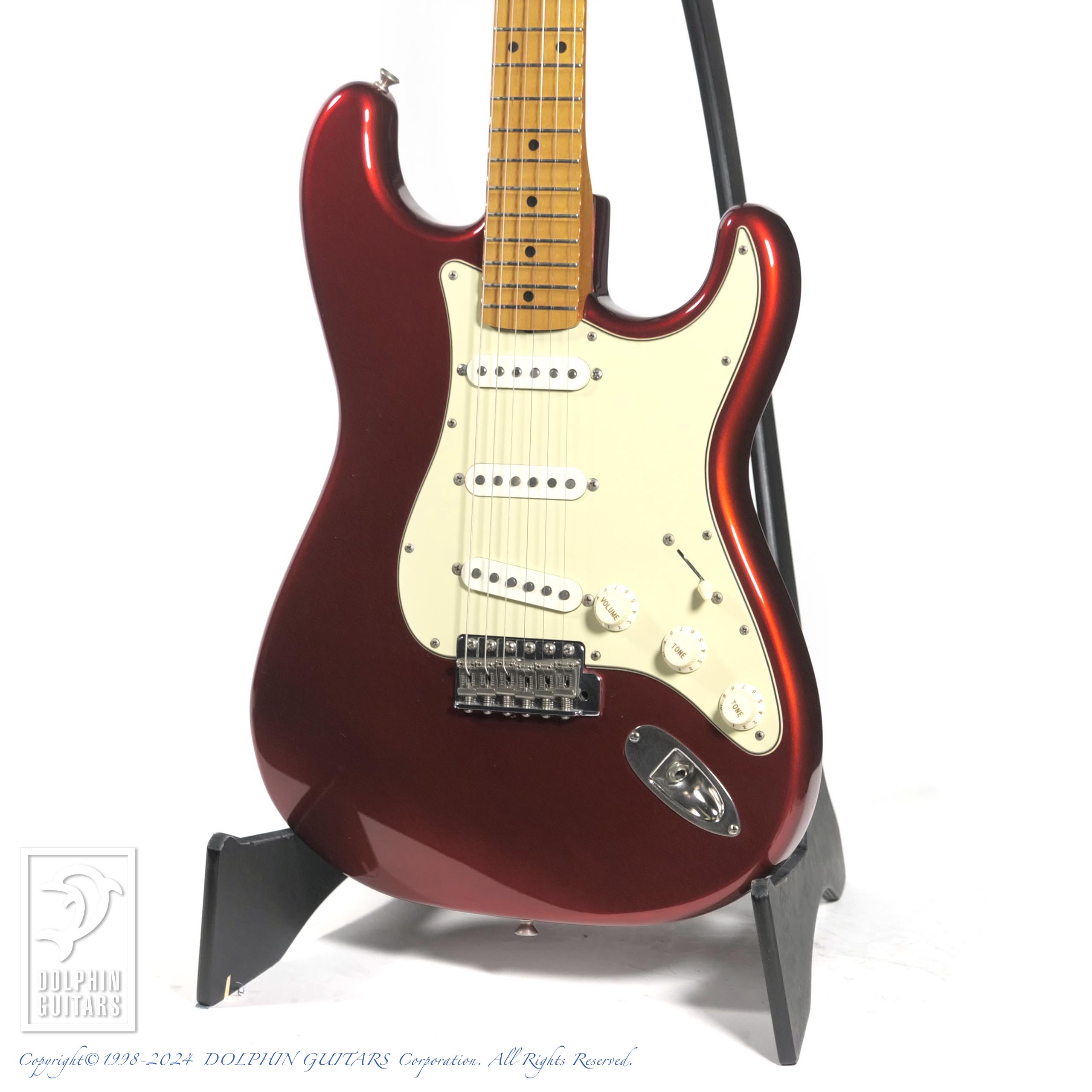 FENDER JAPAN Custom Made Stratocaster Yngwie Style (Candy Apple  Red)|ドルフィンギターズ