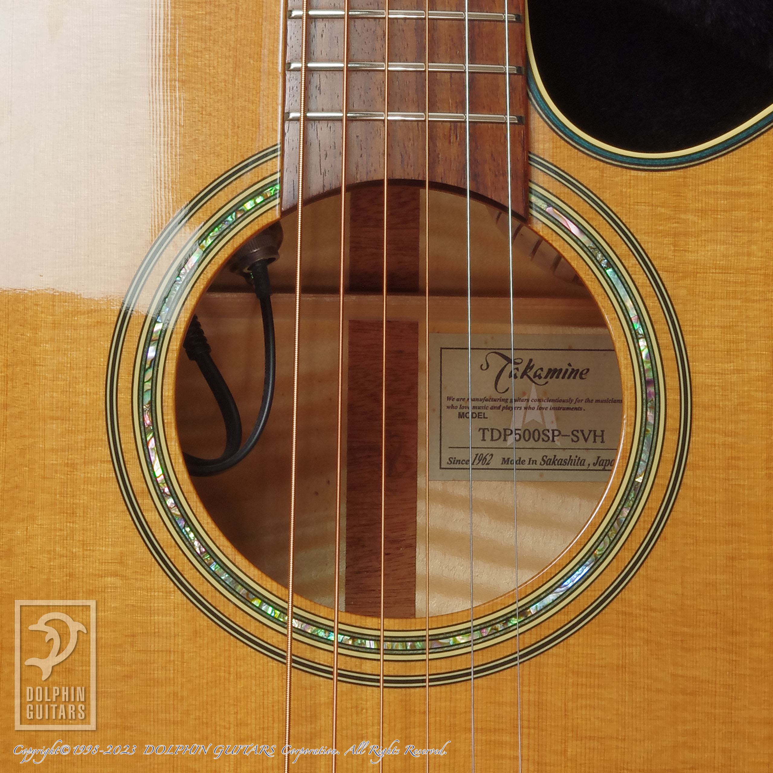 TAKAMINE TDP500SP-SVH|ドルフィンギターズ