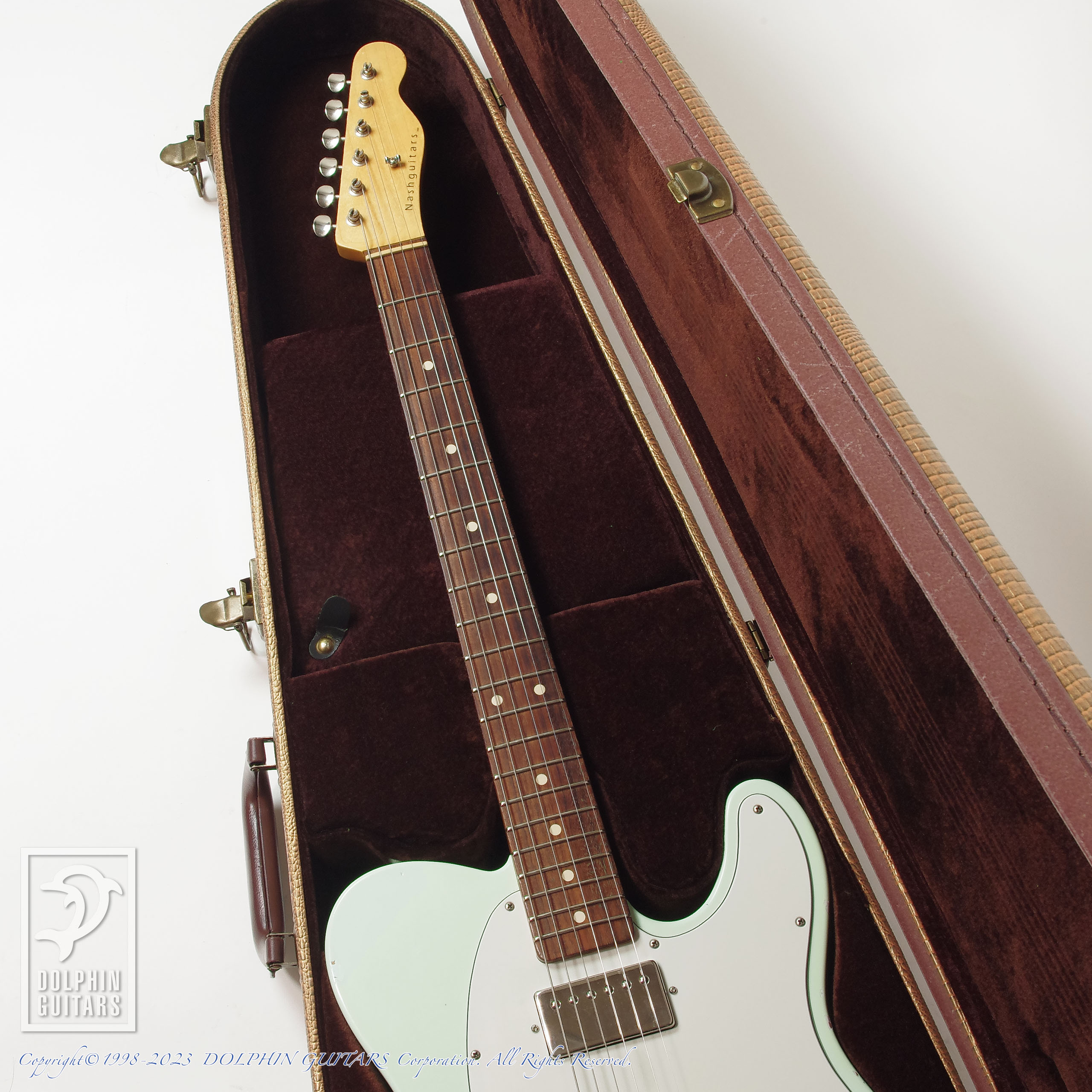 NASH GUITARS T-2 HB (Sonic Blue)|ドルフィンギターズ