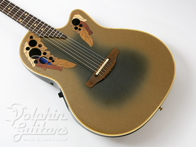 お得NEWOvation 5851-9 Gold Starred〈限定生産100本〉確認用 ギター