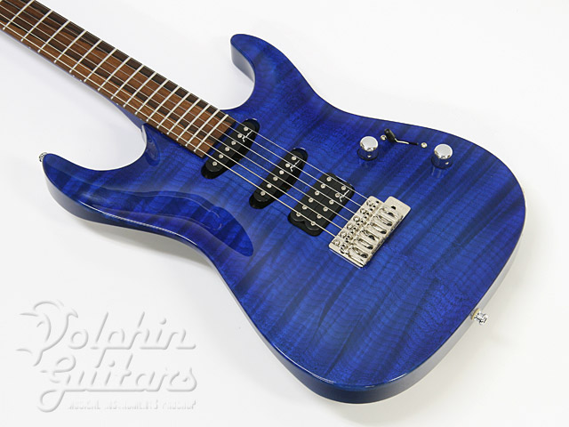 MARCHIONE GUITARS Carve-Top S-S-H (Trans Blue)|ドルフィンギターズ