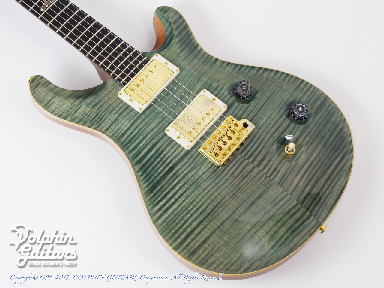 Paul Reed Smith Custom 24 Japan Ltd Blue Crab Blue ドルフィンギターズ