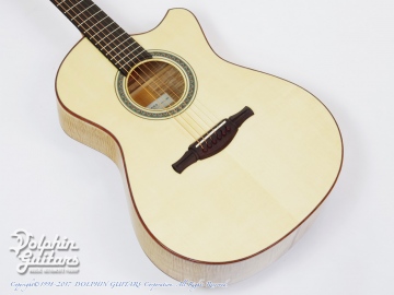 00-14 Slant Cutaway (Flamed Tochi Wood)