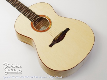 00-14F (Bearclaw Englemann Spruce & Flamed Tochi Wood) 