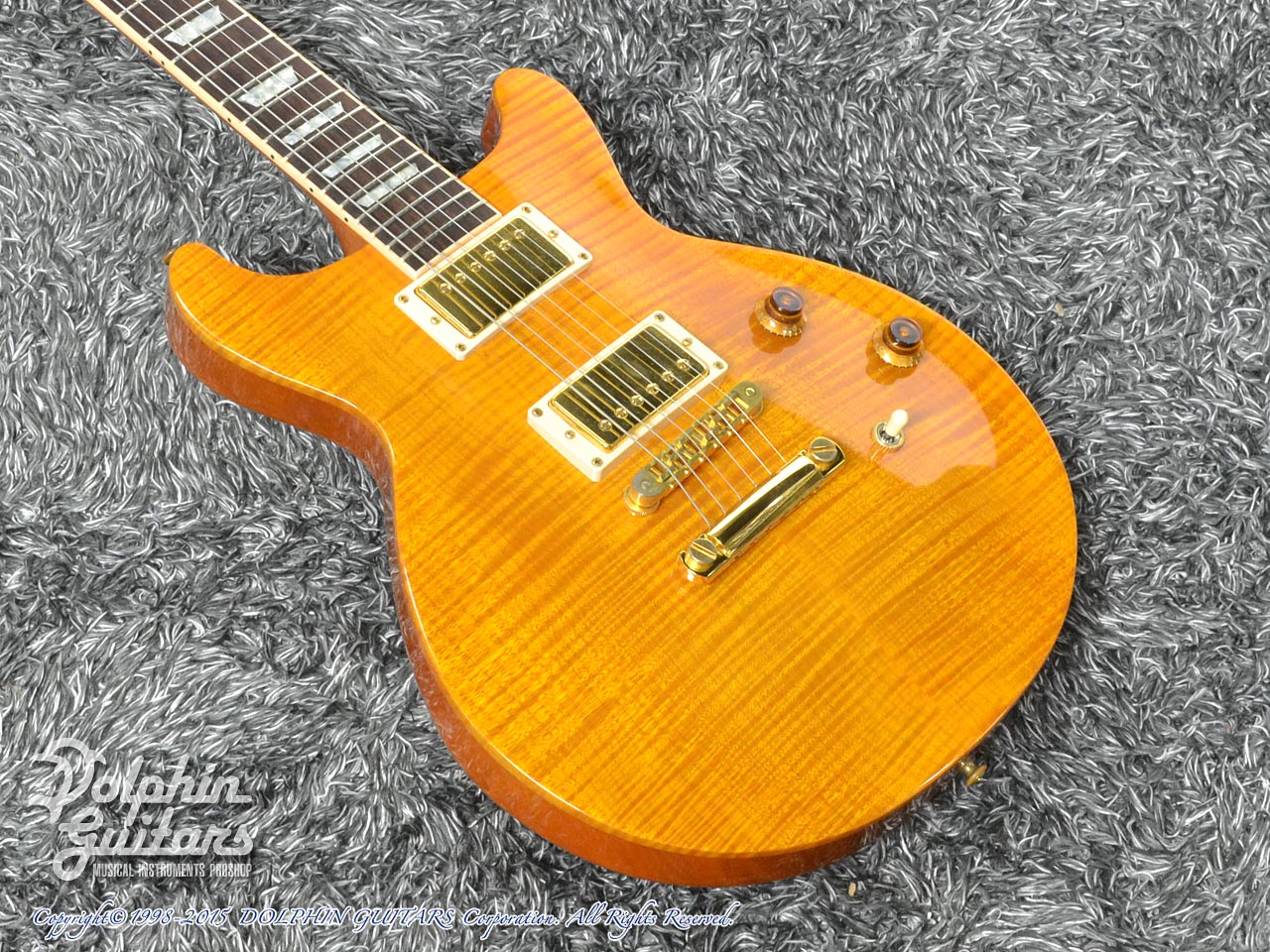 Gibson Les Paul Standard Dc Plus Amber ドルフィンギターズ