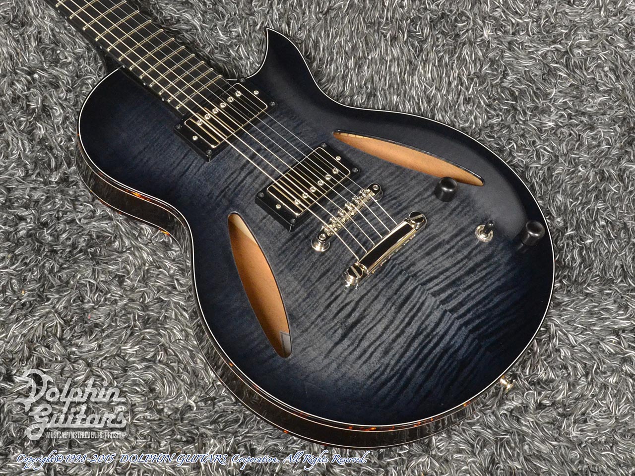 SAITO GUITARS M35S (Trans Black)|ドルフィンギターズ