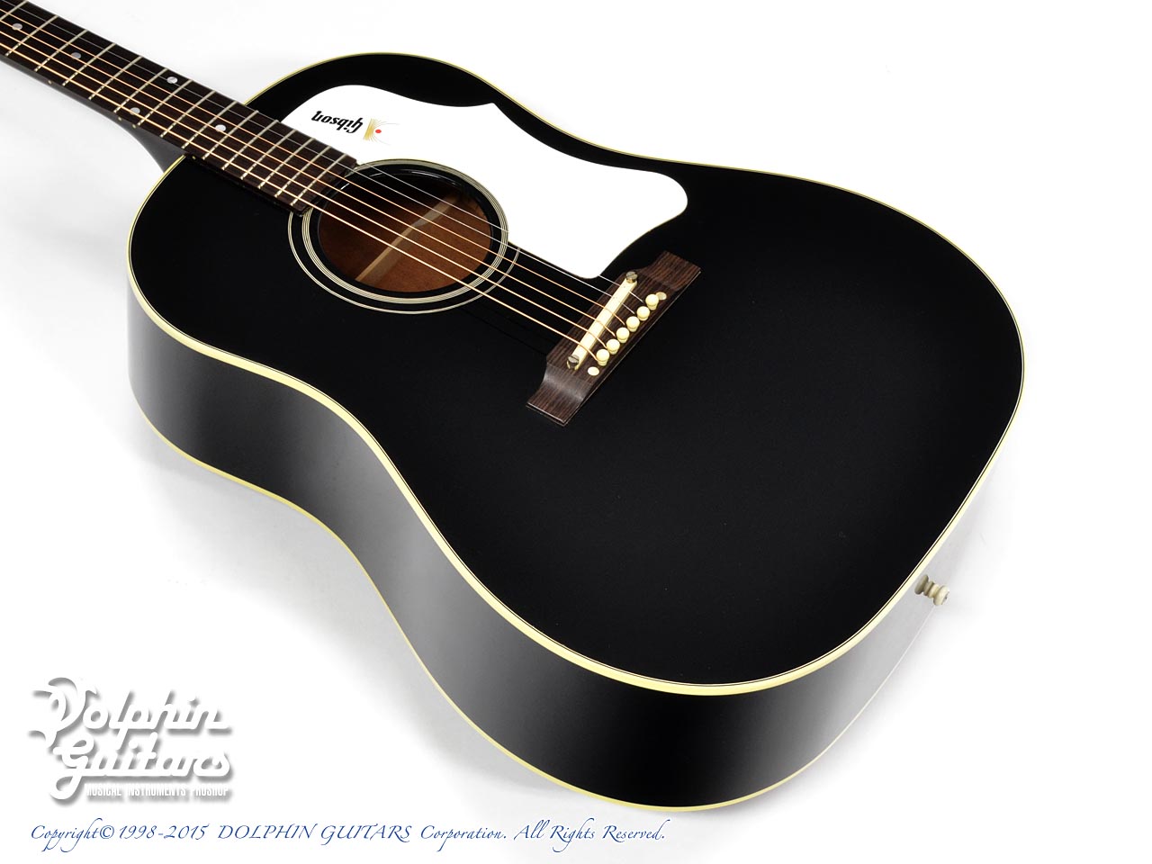 Gibson Custom Shop J-45 ADJ Ebony |ドルフィンギターズ