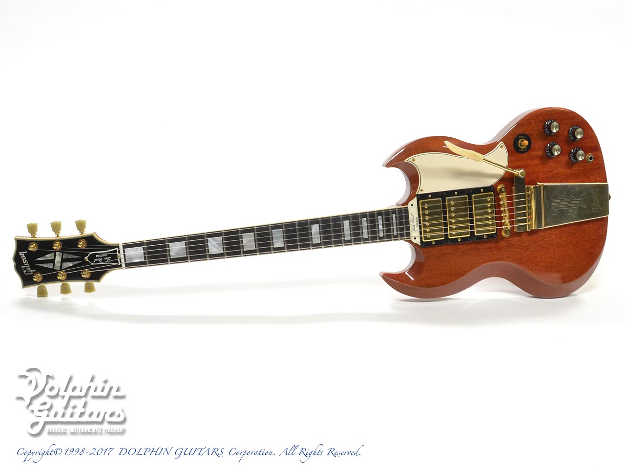 GIBSON Custom Shop SG Custom|ドルフィンギターズ